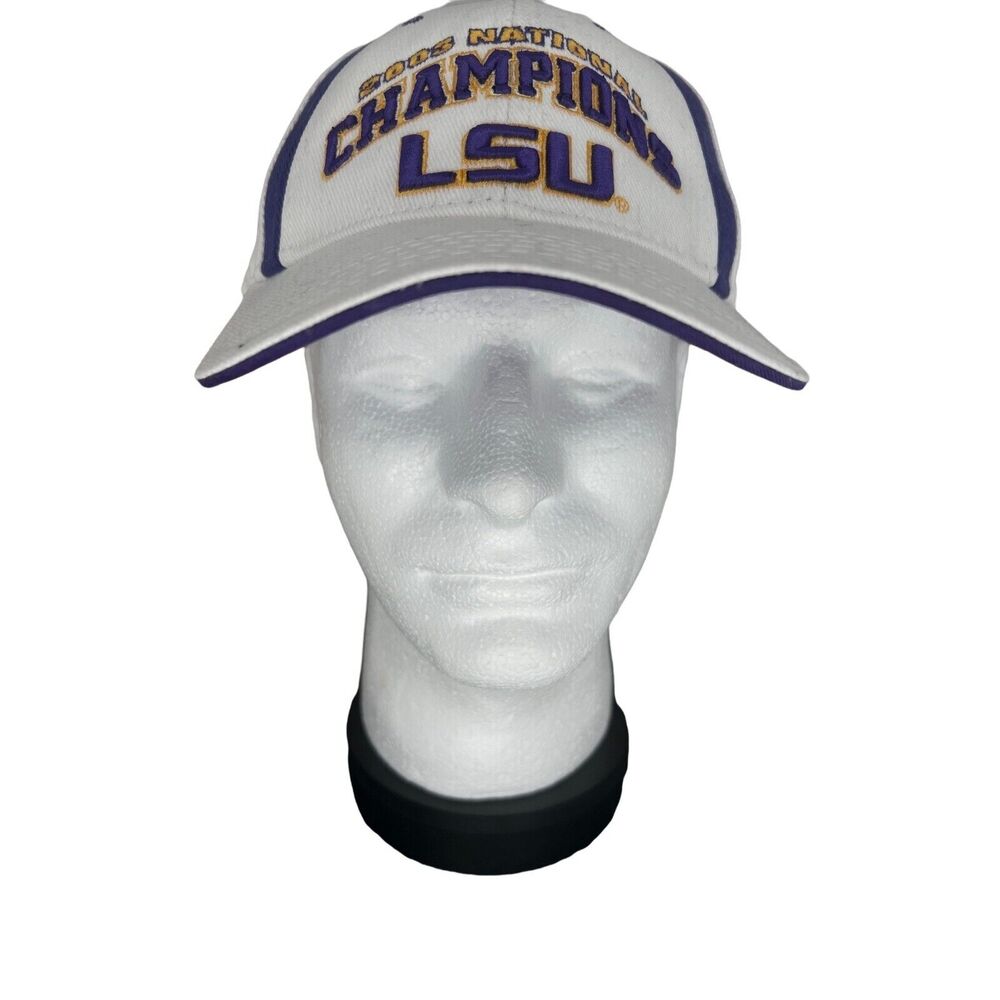Lsu 2003 National Champion Lsu Tigers Adjustable Hat Mens Cap College